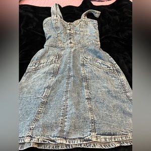 Denim dress